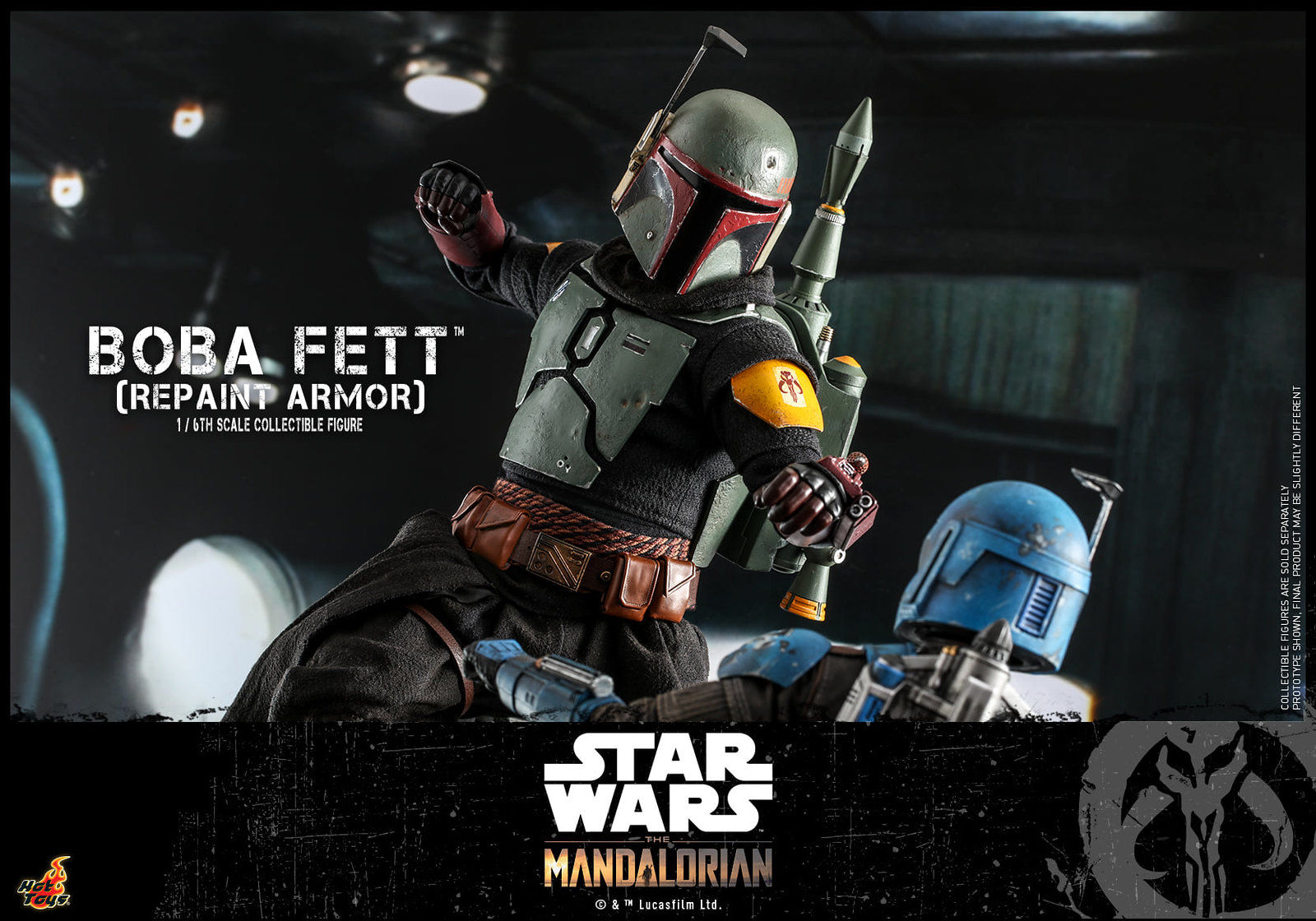 Star Wars: The Mandalorian™ - 1/6th scale Boba Fett™ (Repaint Armor) Collectible figure/ figure and Throne Collectible Set 51312290475_1f49c36106_h