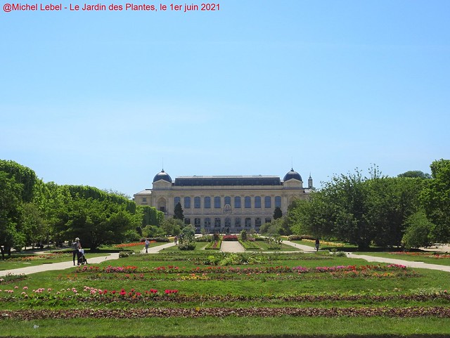 Le Jardin des Plantes de Paris - La grande perspective à la française (1)