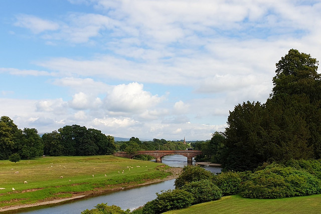 The River Eden and Warwick Bridge