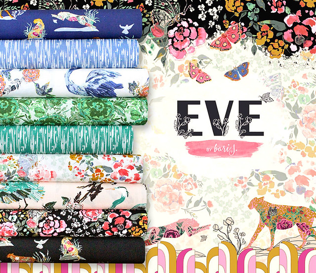 Art Gallery Fabrics Eve Collection by Bari J.