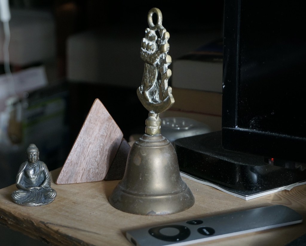 One of the bells in our small collection.