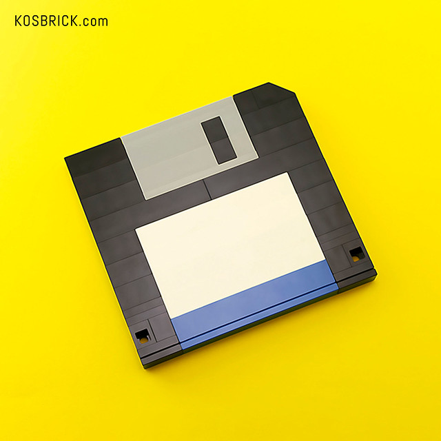 LEGO Floppy Disk - Save Icon (Tutorial)