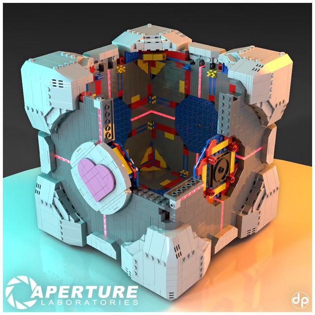 Companion Cube Internal Structure