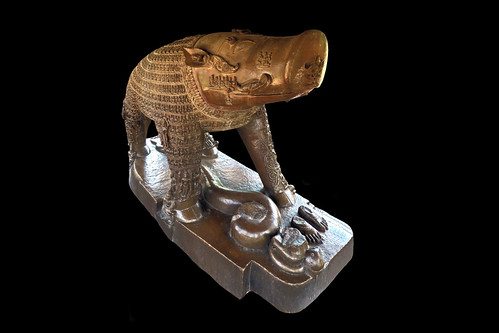 India - Madhya Pradesh - Khajuraho - Khajuraho Group Of Monuments - Varaha Temple - Varaha - 208d by Manfred Sommer - 427 Million Views, The Varaha Temple at Khajuraho (Devanagri: वराह मंदिर) enshrines a colossal monolithic image of Vara