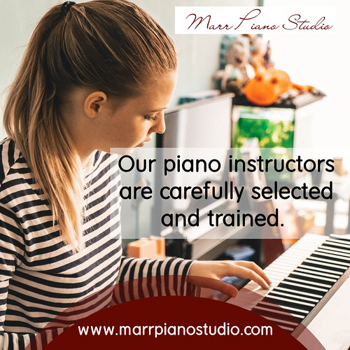 Our piano instructors are carefully selected and trained