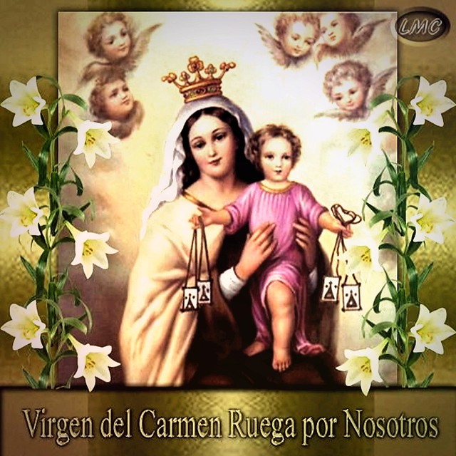 Imagen de La Virgen del Carmen...