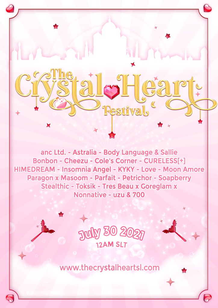 The Crystal Heart Festival 2021 Sponsor Lineup