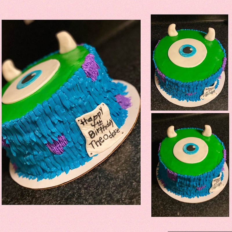 Monster Inc. Cake by The Pastry Fairy
