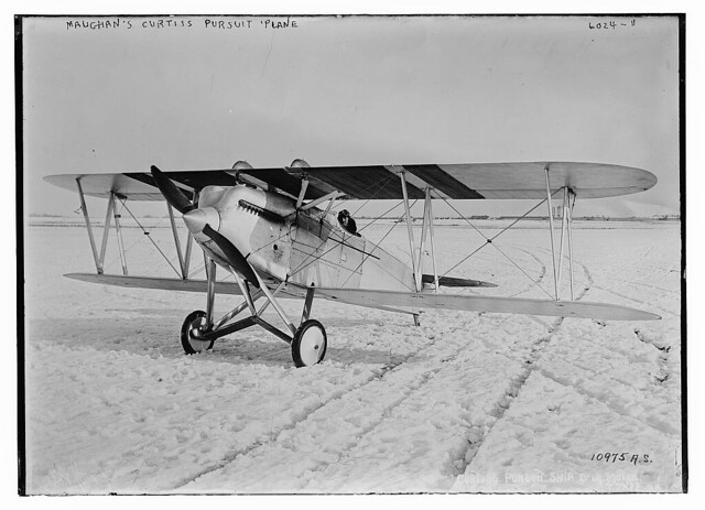 Maughan's Curtiss Pursuit plane (LOC)