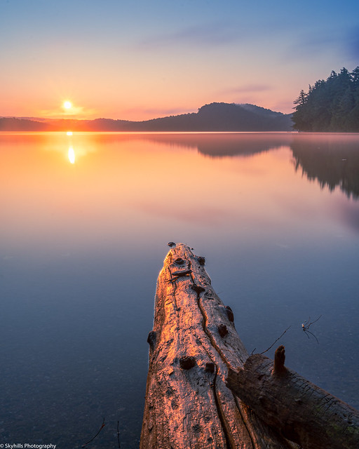 Camp Lake sunrise