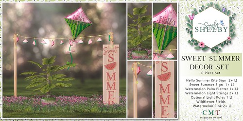 Simply Shelby Sweet Summer Decor Set