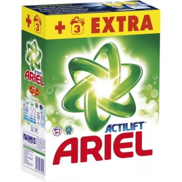Detergente en polvo Ariel Actilift Original 28+3 Lavados