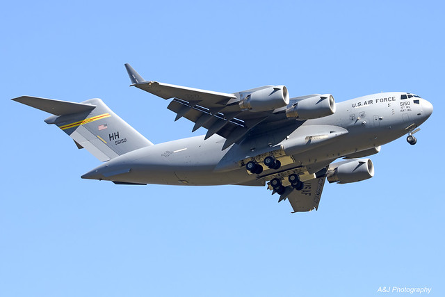 C-17 Globemaster 05-5150 18-07-2021 Amberley Airforce Base