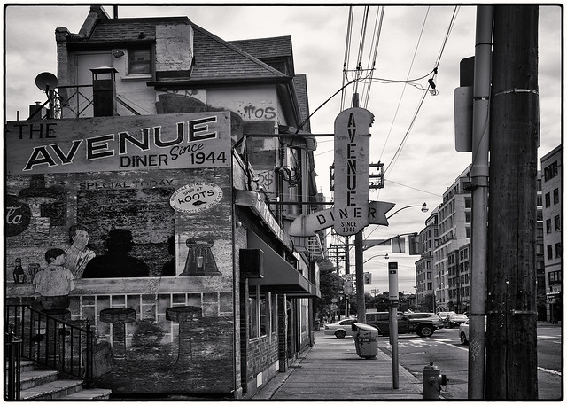 Avenue Diner. Avenue Road and Davenport Road. Toronto