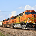 1/2 BNSF 5714 Leads SB Manifest Olathe, KS 7-9-21 Burlington Northern Santa Fe 5714, 8370 and 8425 Leading a Southbound Manifest on the Fort Scott Sub at the 159th Street crossing East of US 169 Highway in Olathe, KS.

Video Link: &lt;a href=&quot;https://youtu.be/0Ghz4ObHRRo&quot; rel=&quot;noreferrer nofollow&quot;&gt;youtu.be/0Ghz4ObHRRo&lt;/a&gt;

Photo Taken: 7-9-21 at 5:09 pm

Picture ID# 9531