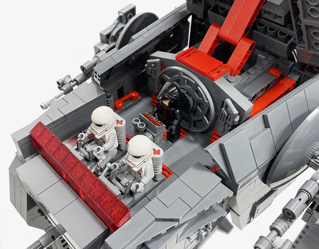 This minifigure-scale First Order AT-M6 is a LEGO Star beast that weighs in at more than 30 pounds - The Brothers Brick | The Brothers Brick