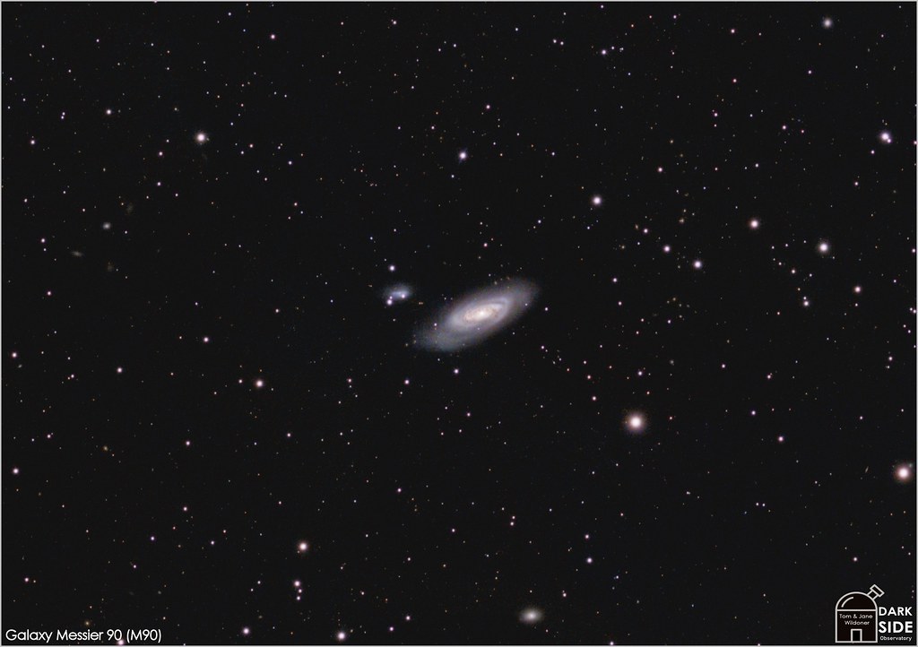 Galaxy Messier 90 (NGC 4569, Arp 76)