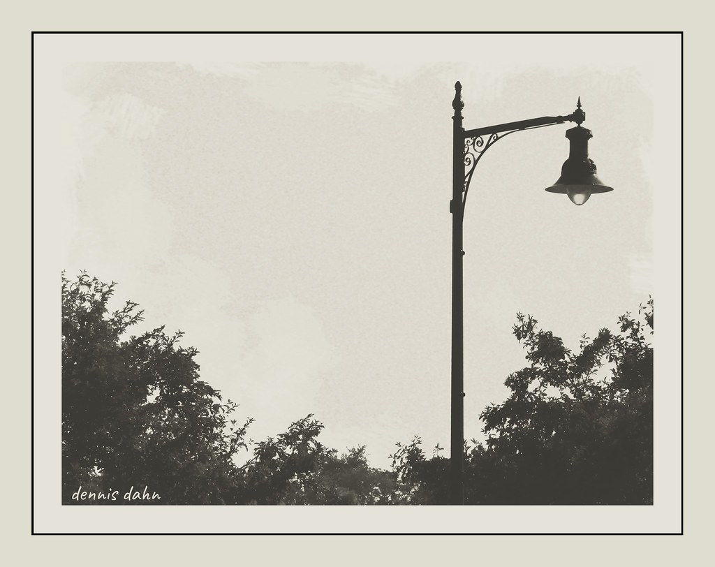 Lamp post at the park