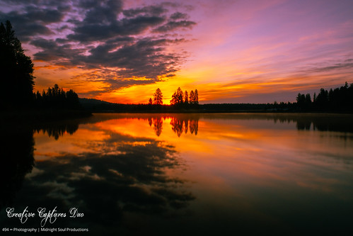 A Pacific Northwest Sweet Morning Crush: A Dramatic Sunrise (Part 172): Blissful Contemplations (In Technicolor) by Pacific NW / Nor Cal Surveyor, Photo of Benjamin Lake captured via Minolta MD W.Rokkor-X 24mm F/2.8 lens. Spokane Indian Reservatio