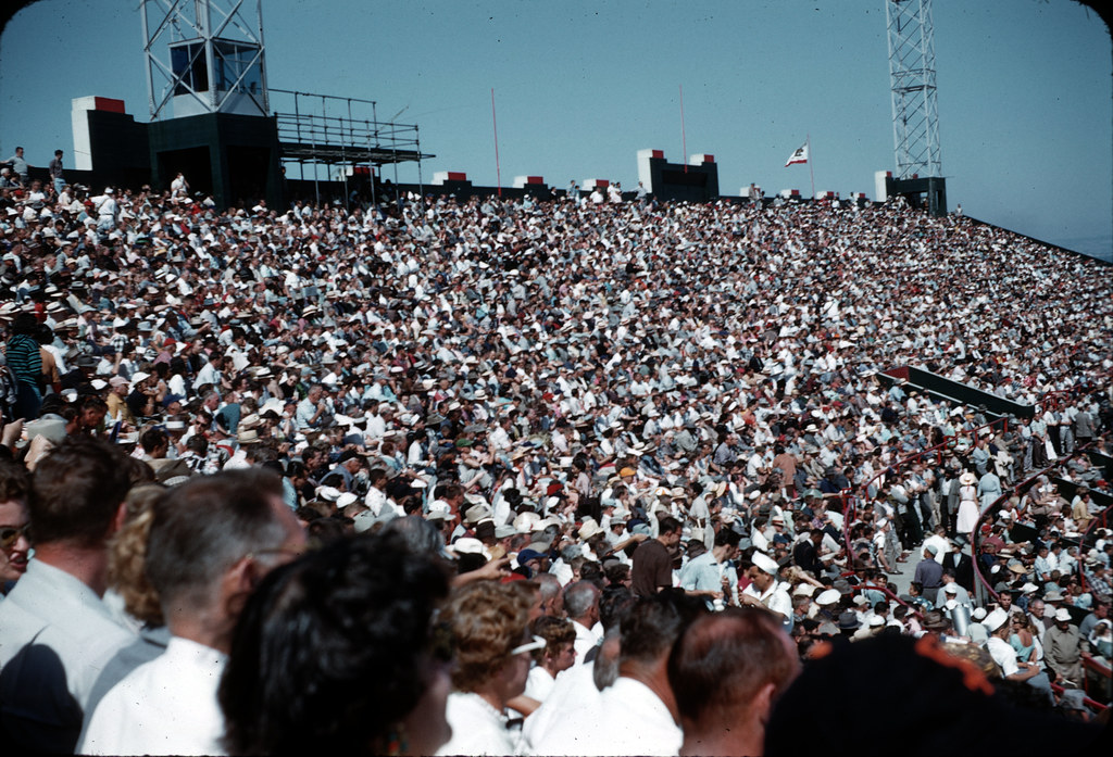 San Francisco Giants, Seals Stadium, San Francisco 1958