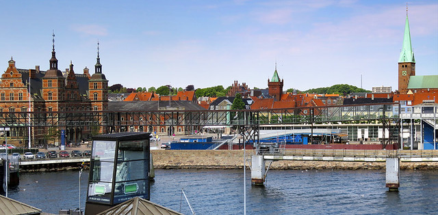 leaving Copenhagen's Harbour at Helsingør in Denmark for Helsingborg in Sweden