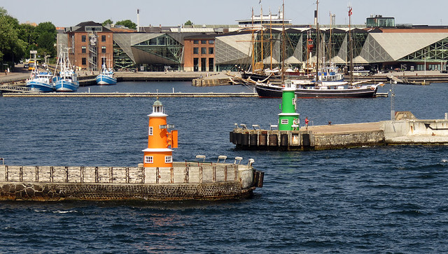 leaving Copenhagen's Harbour at Helsingør in Denmark for Helsingborg in Sweden