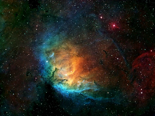 SH2-101 (Tulip Nebula) in OHS