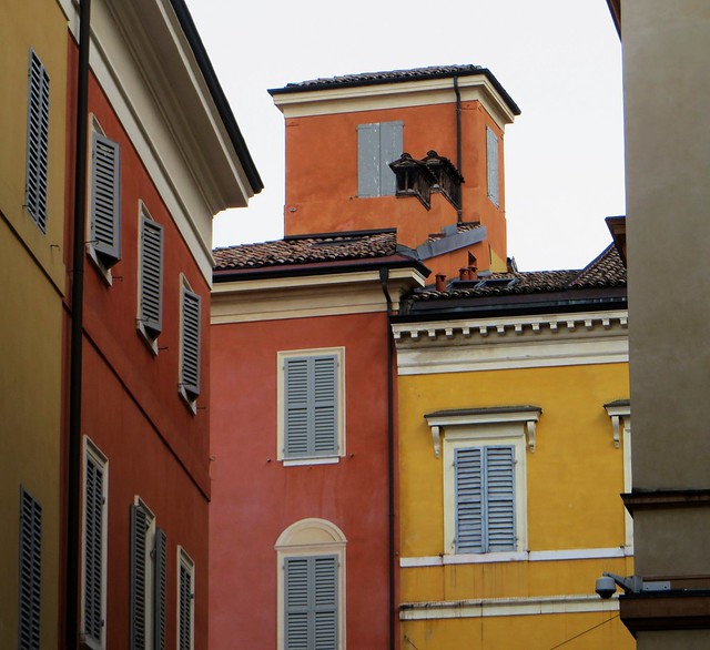 Géométrie de la couleur, Modène, Emilie-Romagne, Italie.