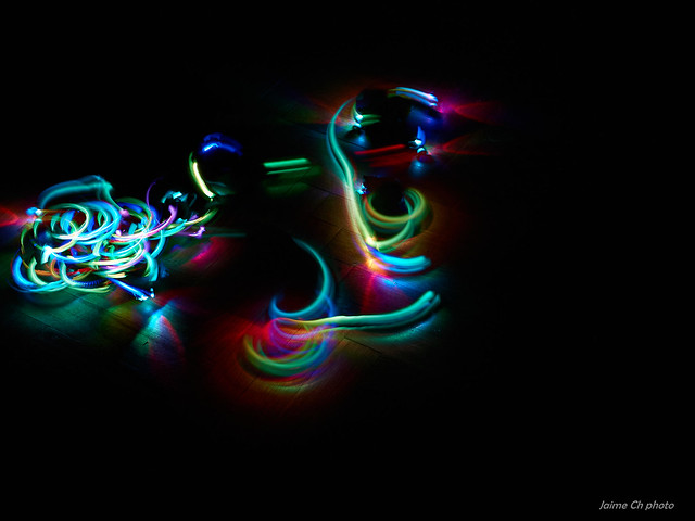 Light painting - abstract