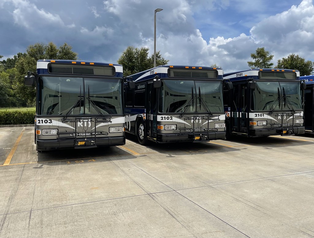 First three GILLIG low floor from 2021.