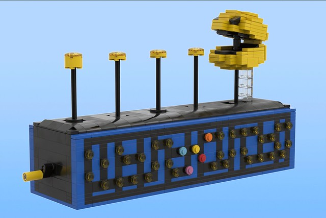 Moving Pac-Man Display on Lego Ideas