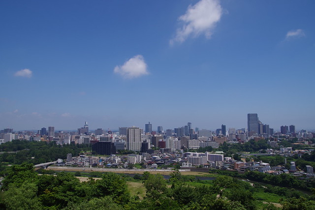View of Sendai, Japan