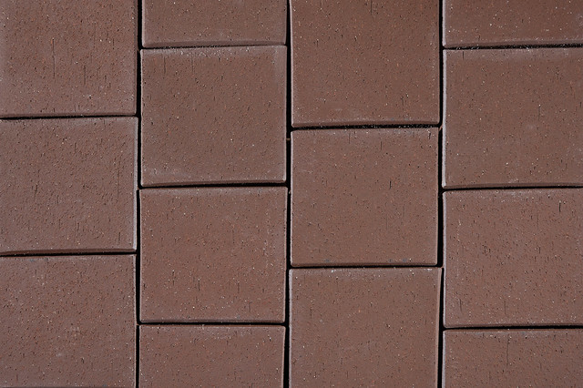 Claret Clear 8x8 Pavers | Brown Bricks