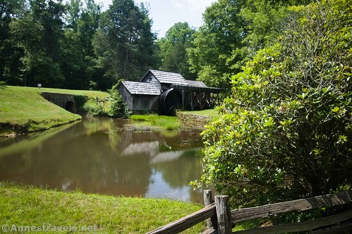 Mabry Mill and the mill pond, Blue Ridge Parkway, Virginia