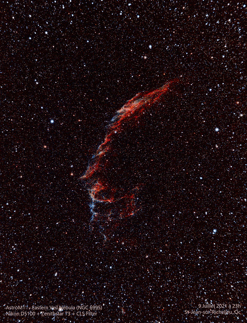 New version-->Eastern Veil Nebula (NGC 6995)
