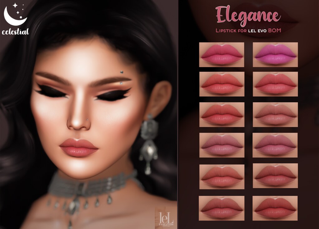 Celestial. Elegance Lipstick for LELUTKA EVO