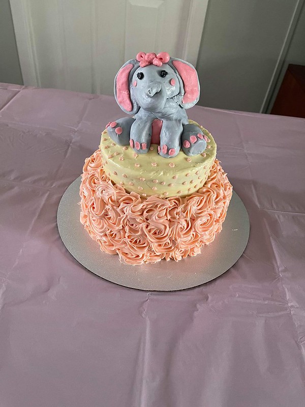 Baby Shower Cake by Something Sweet