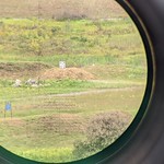 210716-Z-HB296-015 A 300 meter target for sniper marksmanship training as seen through a Leupold spotting scope at Fort Drum, New York on July 16. Seven Soldiers assigned to the New York Army National Guard&#039;s 2nd Battalion, 108th Infantry Regiment spent eight days honing their skills on three different sniper rifles during the unit&#039;s annual training period. (U.S. Army National Guard Photo by Maj. Avery Schneider)