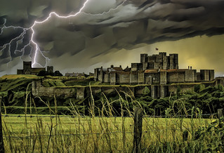 Dover Castle Landscape Art