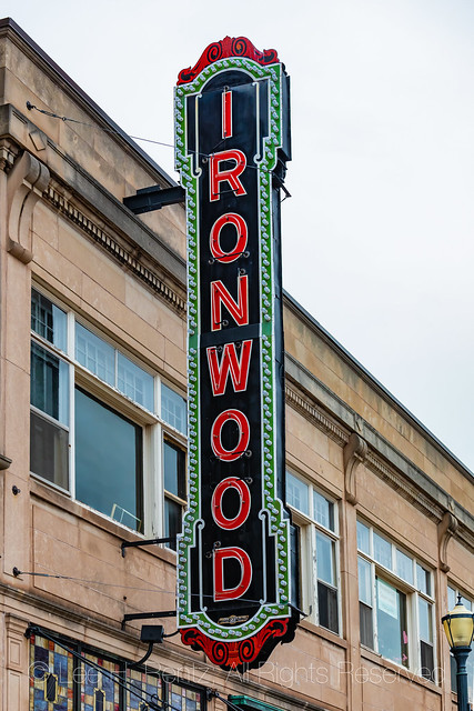 Historic Ironwood Theatre in Upper Peninsula