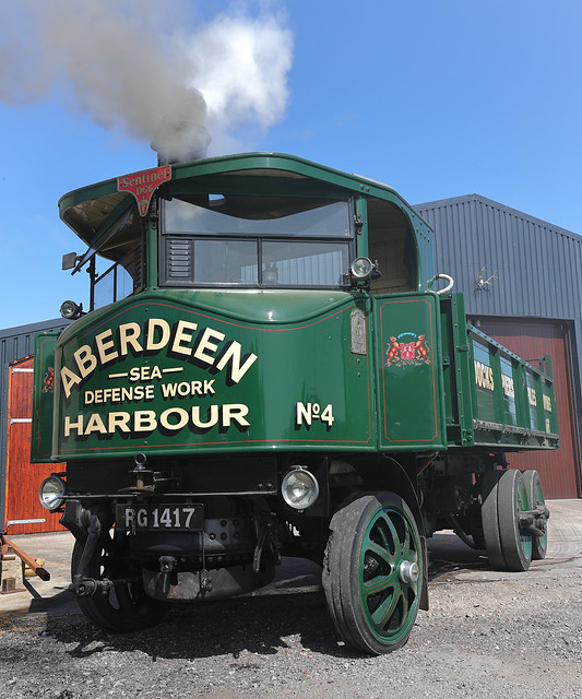 Sentinel DG6 Steam Wagon, Elgin, Scotland