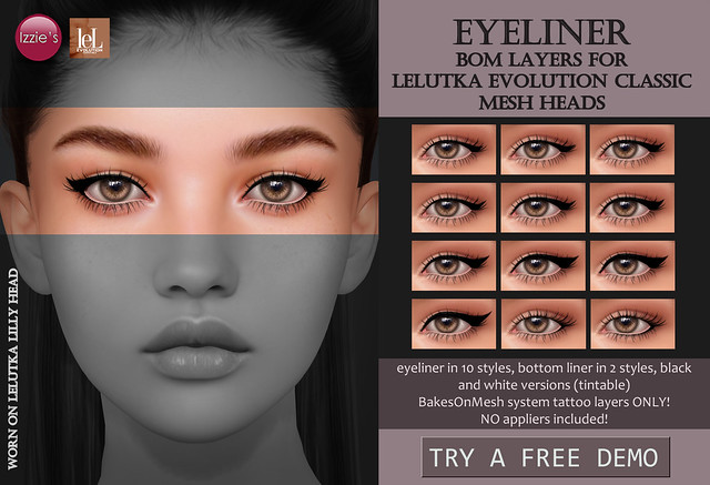 Izzie's - Eyeliner (LeLutka Evo Classic) for FLF