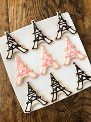 Eiffel Tower Cookies