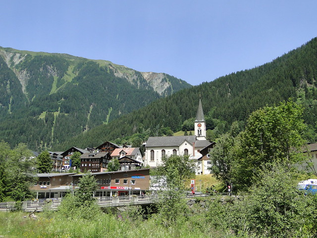 Gaschurn village, Vorarlberg, Austria