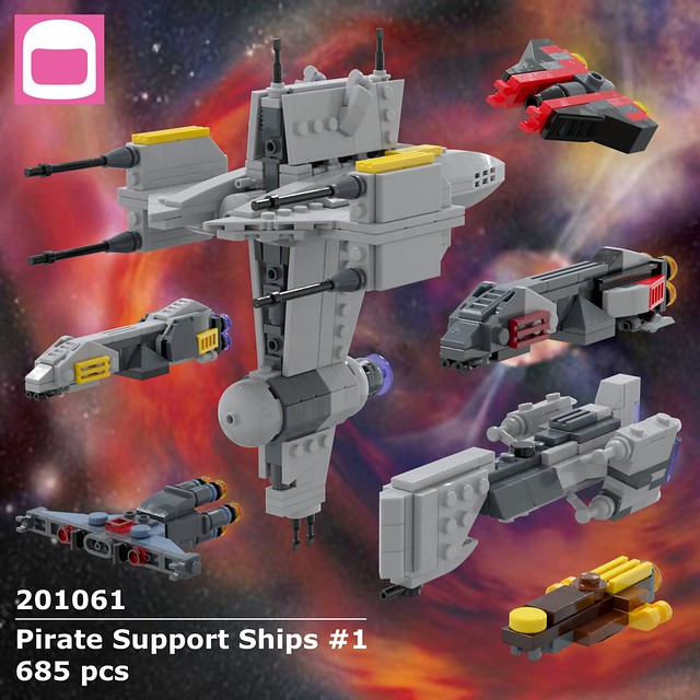 Pirate Support Ships #1 Box Art