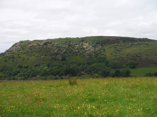 Tegg's Nose, from Hacked Way Lane SWC Walk 382 - Macclesfield Circular (via Tegg's Nose and Kerridge Hill)