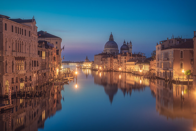 Venice - Canal Grande Blue Hour