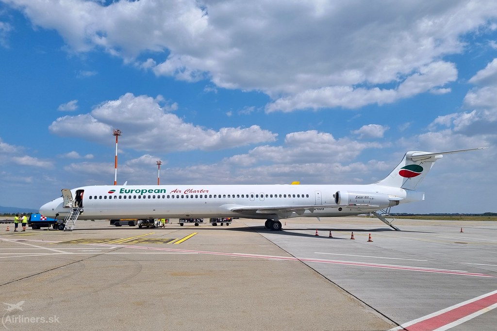 LZ-LDS European Air Charter McDonnell Douglas MD-82