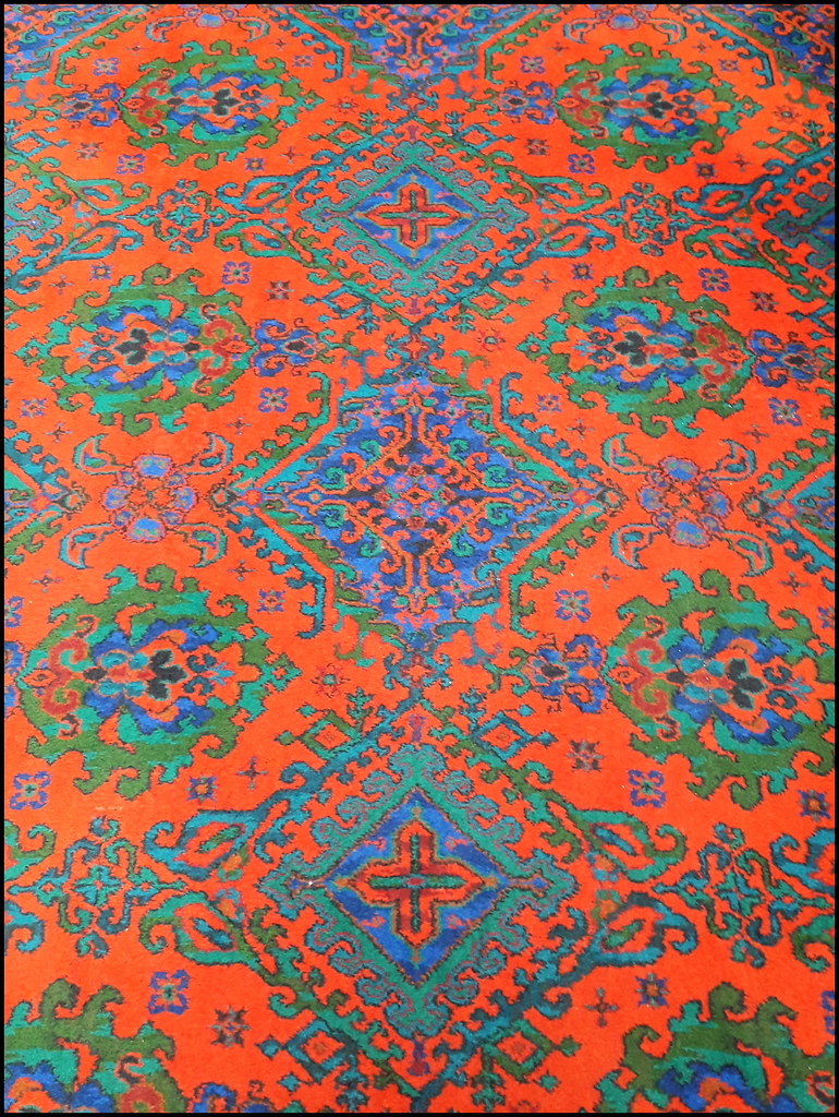 Carpet detail, Highbury Hall, Moseley, Birmingham