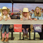 Ilsa, Elise and Kea at the rodeo